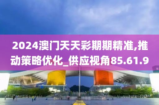 2024澳门天天彩期期精准,推动策略优化_供应视角85.61.9