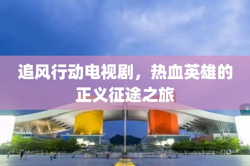 追风行动电视剧，热血英雄的正义征途之旅
