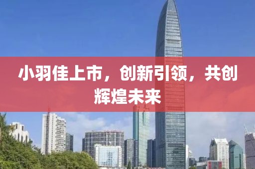 小羽佳上市，创新引领，共创辉煌未来