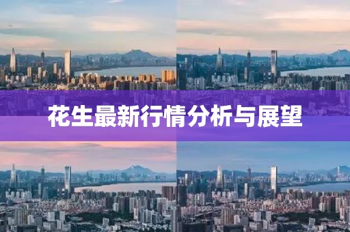 花生最新行情分析与展望