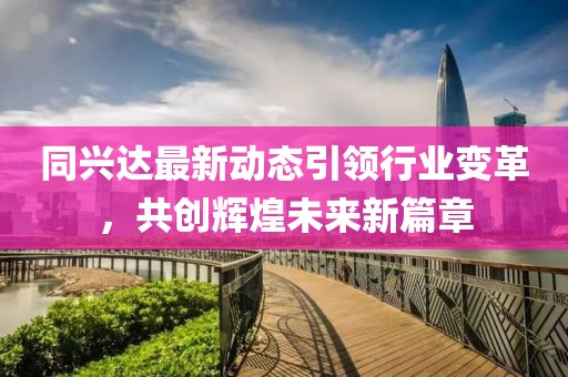 同兴达最新动态引领行业变革，共创辉煌未来新篇章