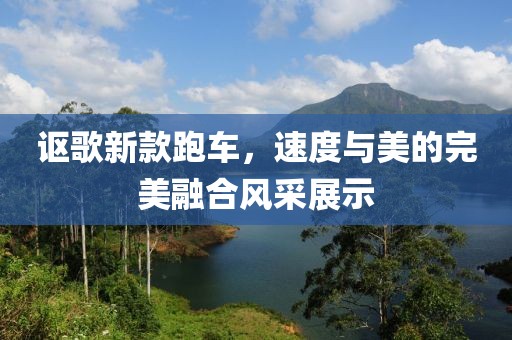 讴歌新款跑车，速度与美的完美融合风采展示