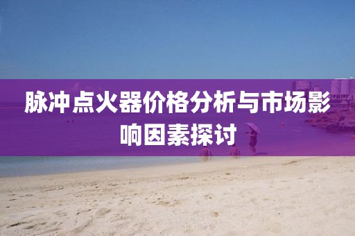 脉冲点火器价格分析与市场影响因素探讨