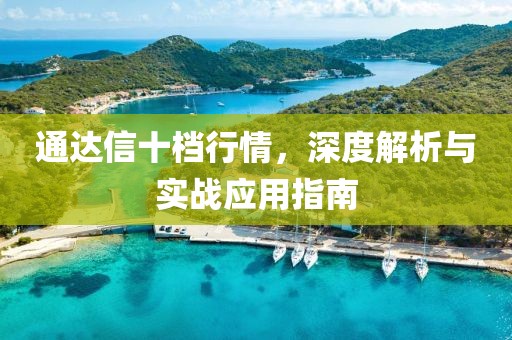 通达信十档行情，深度解析与实战应用指南