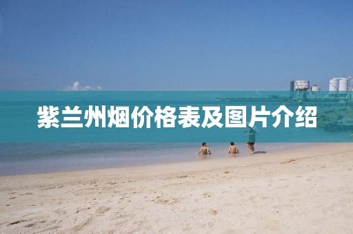 紫兰州烟价格表及图片介绍