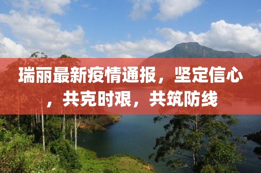 瑞丽最新疫情通报，坚定信心，共克时艰，共筑防线
