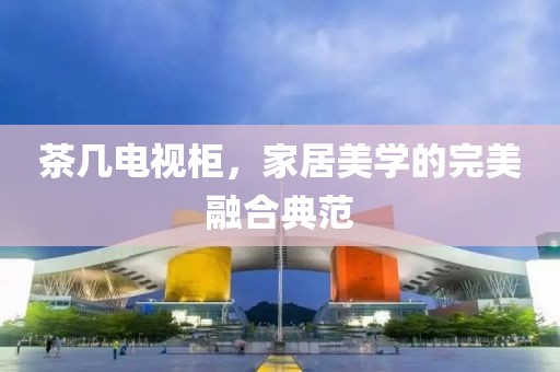 茶几电视柜，家居美学的完美融合典范