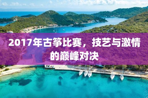 2017年古筝比赛，技艺与激情的巅峰对决