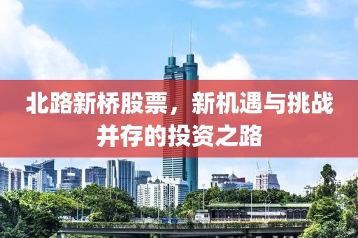 北路新桥股票，新机遇与挑战并存的投资之路