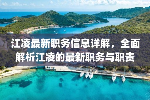 江凌最新职务信息详解，全面解析江凌的最新职务与职责