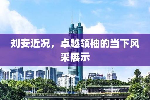 刘安近况，卓越领袖的当下风采展示