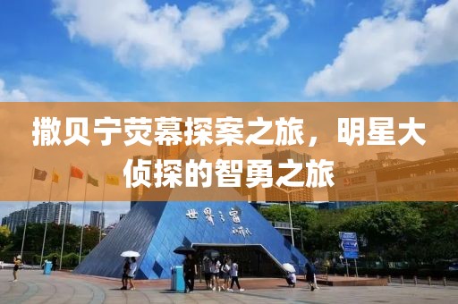 撒贝宁荧幕探案之旅，明星大侦探的智勇之旅