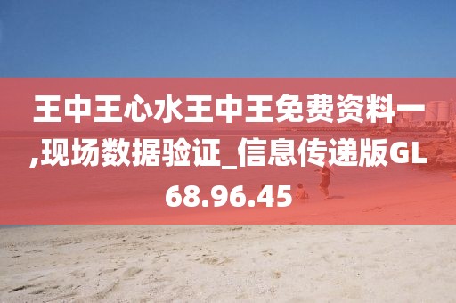 王中王心水王中王免费资料一,现场数据验证_信息传递版GL68.96.45