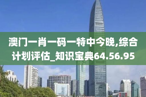 澳门一肖一码一特中今晚,综合计划评估_知识宝典64.56.95