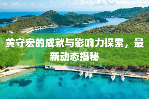 黄守宏的成就与影响力探索，最新动态揭秘