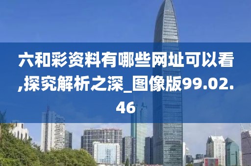 六和彩资料有哪些网址可以看,探究解析之深_图像版99.02.46