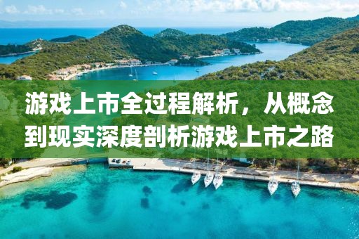 游戏上市全过程解析，从概念到现实深度剖析游戏上市之路