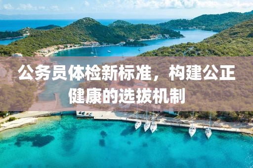 公务员体检新标准，构建公正健康的选拔机制