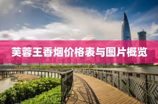 芙蓉王香烟价格表与图片概览