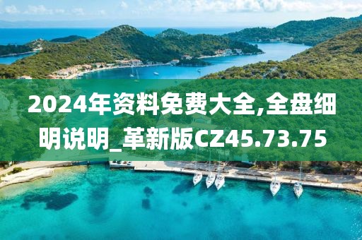 2024年资料免费大全,全盘细明说明_革新版CZ45.73.75