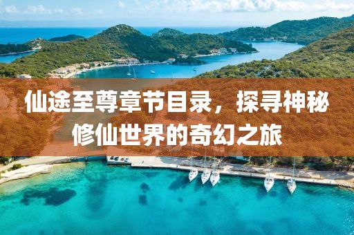 仙途至尊章节目录，探寻神秘修仙世界的奇幻之旅