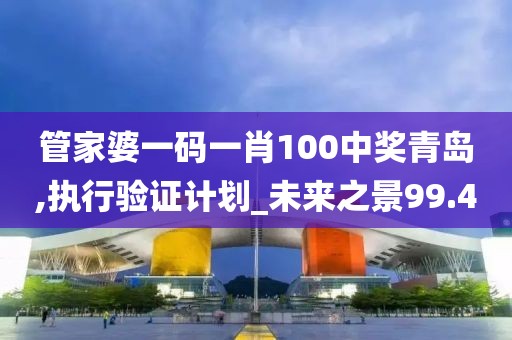 管家婆一码一肖100中奖青岛,执行验证计划_未来之景99.40