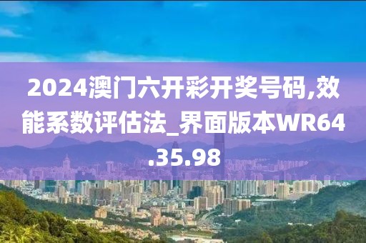2024澳门六开彩开奖号码,效能系数评估法_界面版本WR64.35.98
