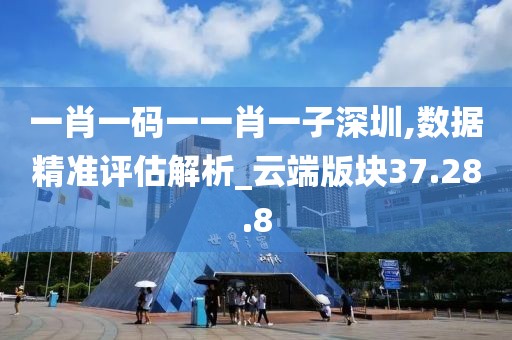 一肖一码一一肖一子深圳,数据精准评估解析_云端版块37.28.8