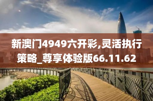 新澳门4949六开彩,灵活执行策略_尊享体验版66.11.62