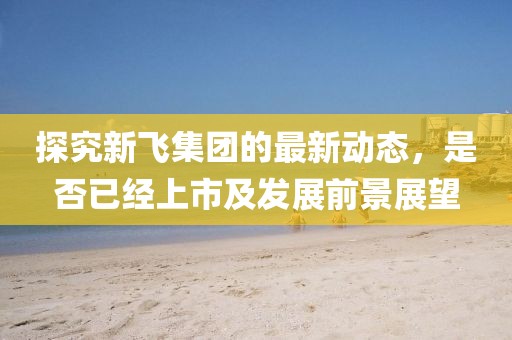 探究新飞集团的最新动态，是否已经上市及发展前景展望
