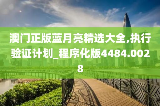 澳门正版蓝月亮精选大全,执行验证计划_程序化版4484.0028