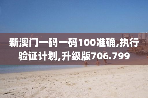 新澳门一码一码100准确,执行验证计划,升级版706.799