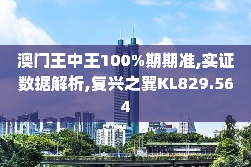 澳门王中王100%期期准,实证数据解析,复兴之翼KL829.564