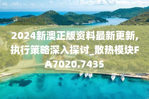 2024新澳正版资料最新更新,执行策略深入探讨_散热模块FA7020.7435
