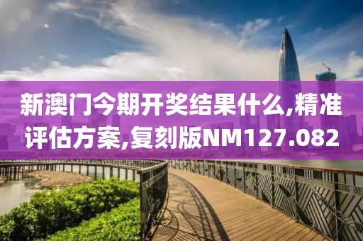 新澳门今期开奖结果什么,精准评估方案,复刻版NM127.082