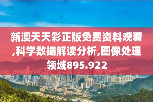 新澳天天彩正版免费资料观看,科学数据解读分析,图像处理领域895.922