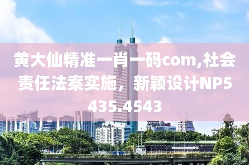 黄大仙精准一肖一码com,社会责任法案实施，新颖设计NP5435.4543