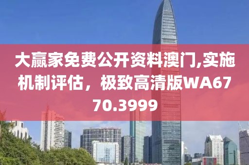 大赢家免费公开资料澳门,实施机制评估，极致高清版WA6770.3999