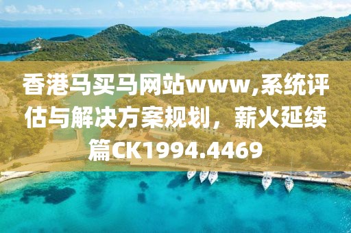 香港马买马网站www,系统评估与解决方案规划，薪火延续篇CK1994.4469