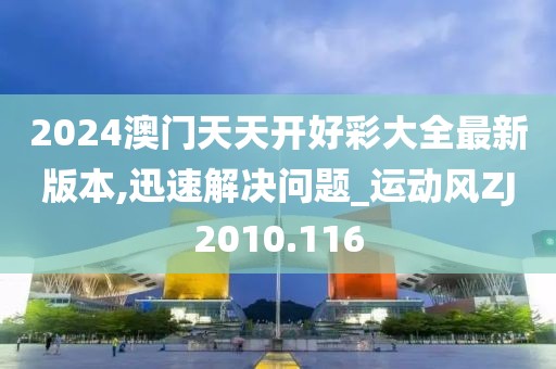 2024澳门天天开好彩大全最新版本,迅速解决问题_运动风ZJ2010.116