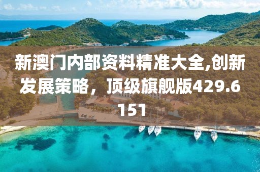 新澳门内部资料精准大全,创新发展策略，顶级旗舰版429.6151