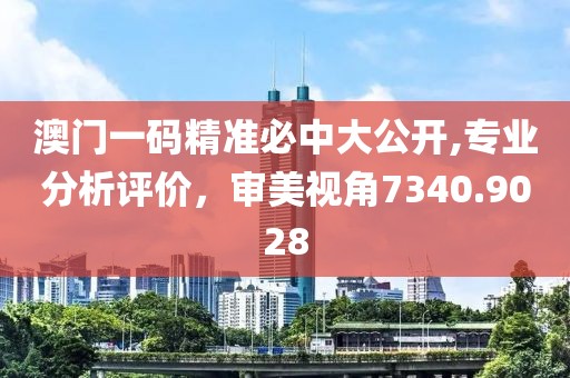 澳门一码精准必中大公开,专业分析评价，审美视角7340.9028