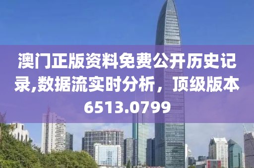 澳门正版资料免费公开历史记录,数据流实时分析，顶级版本6513.0799