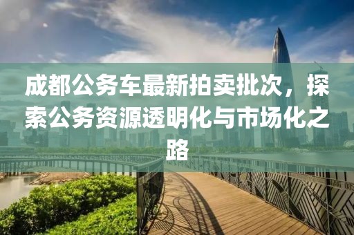 成都公务车最新拍卖批次，探索公务资源透明化与市场化之路