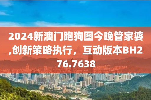2024新澳门跑狗图今晚管家婆,创新策略执行，互动版本BH276.7638