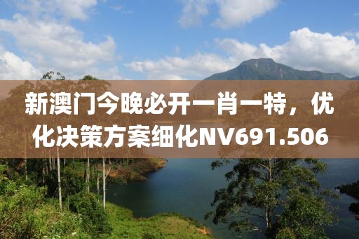 新澳门今晚必开一肖一特，优化决策方案细化NV691.506