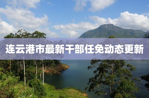 连云港市最新干部任免动态更新