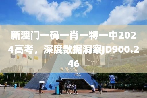 新澳门一码一肖一特一中2024高考，深度数据洞察JD900.246