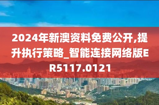 2024年新澳资料免费公开,提升执行策略_智能连接网络版ER5117.0121