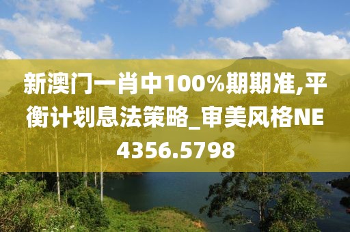 新澳门一肖中100%期期准,平衡计划息法策略_审美风格NE4356.5798